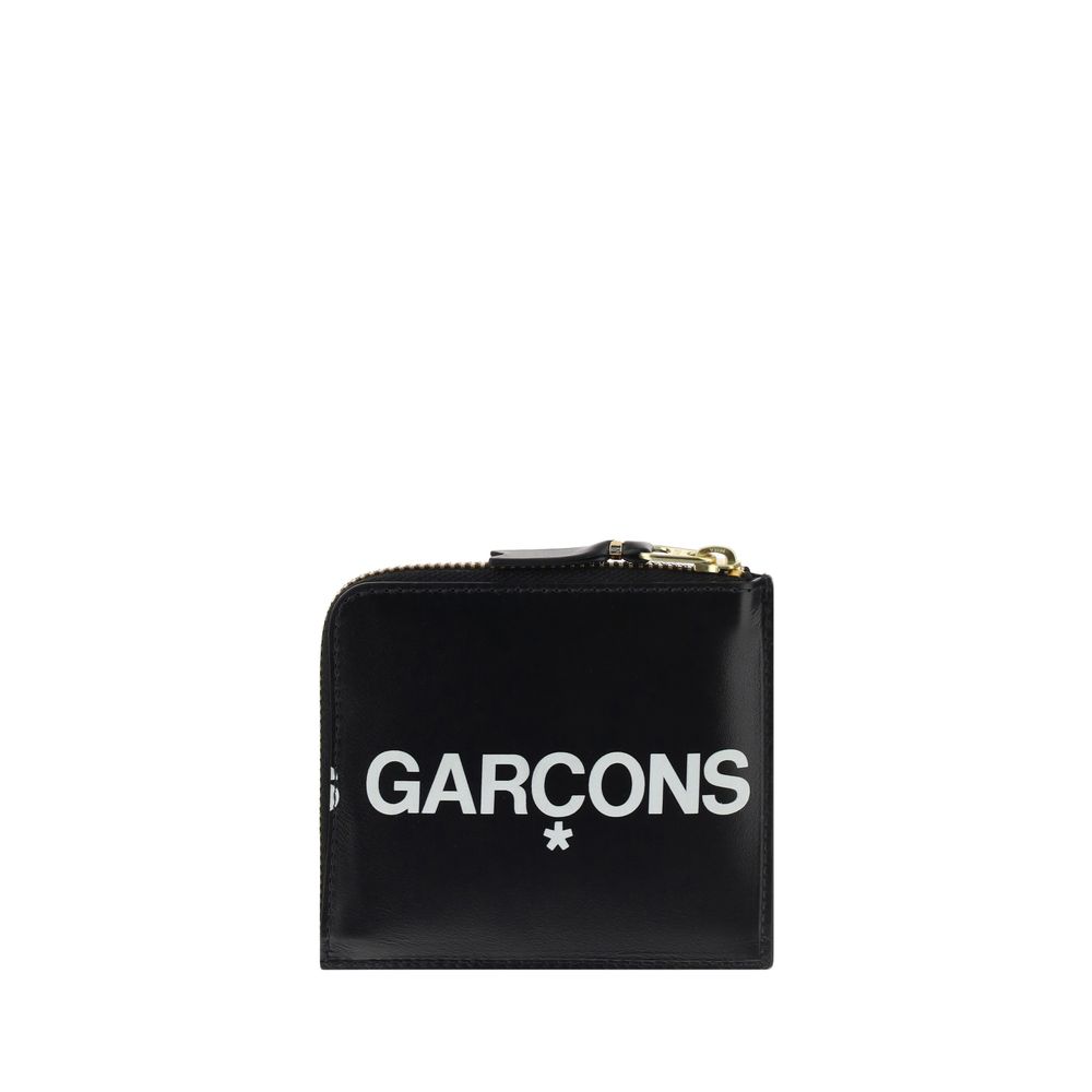Comme Des Garçons Black Calf Leather Bos Taurus Wallet | Regal Royce