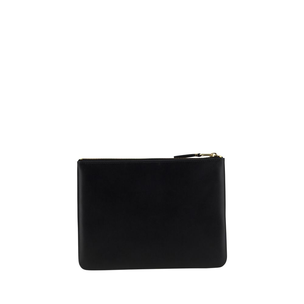 Comme Des Garçons Black Calf Leather Bos Taurus Wallet | Regal Royce