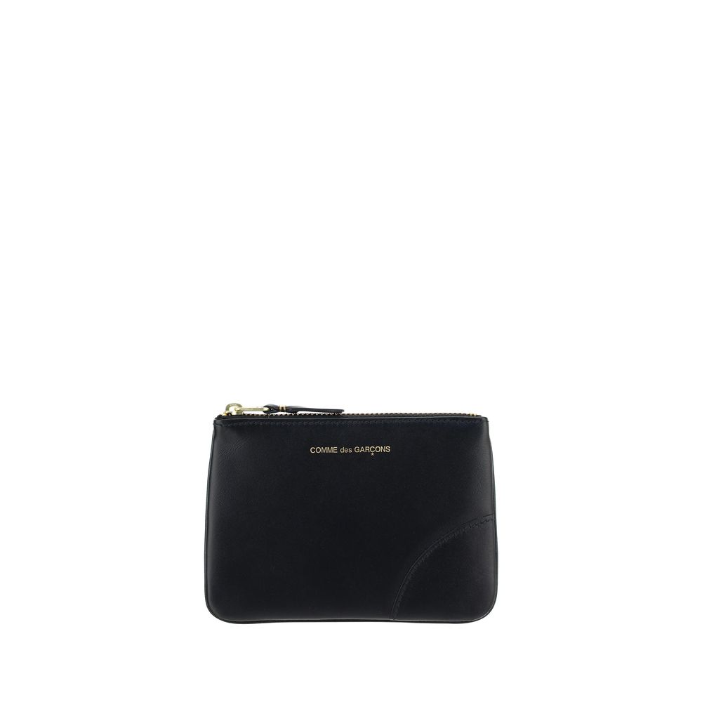 Comme Des Garçons Black Calf Leather Bos Taurus Wallet | Regal Royce