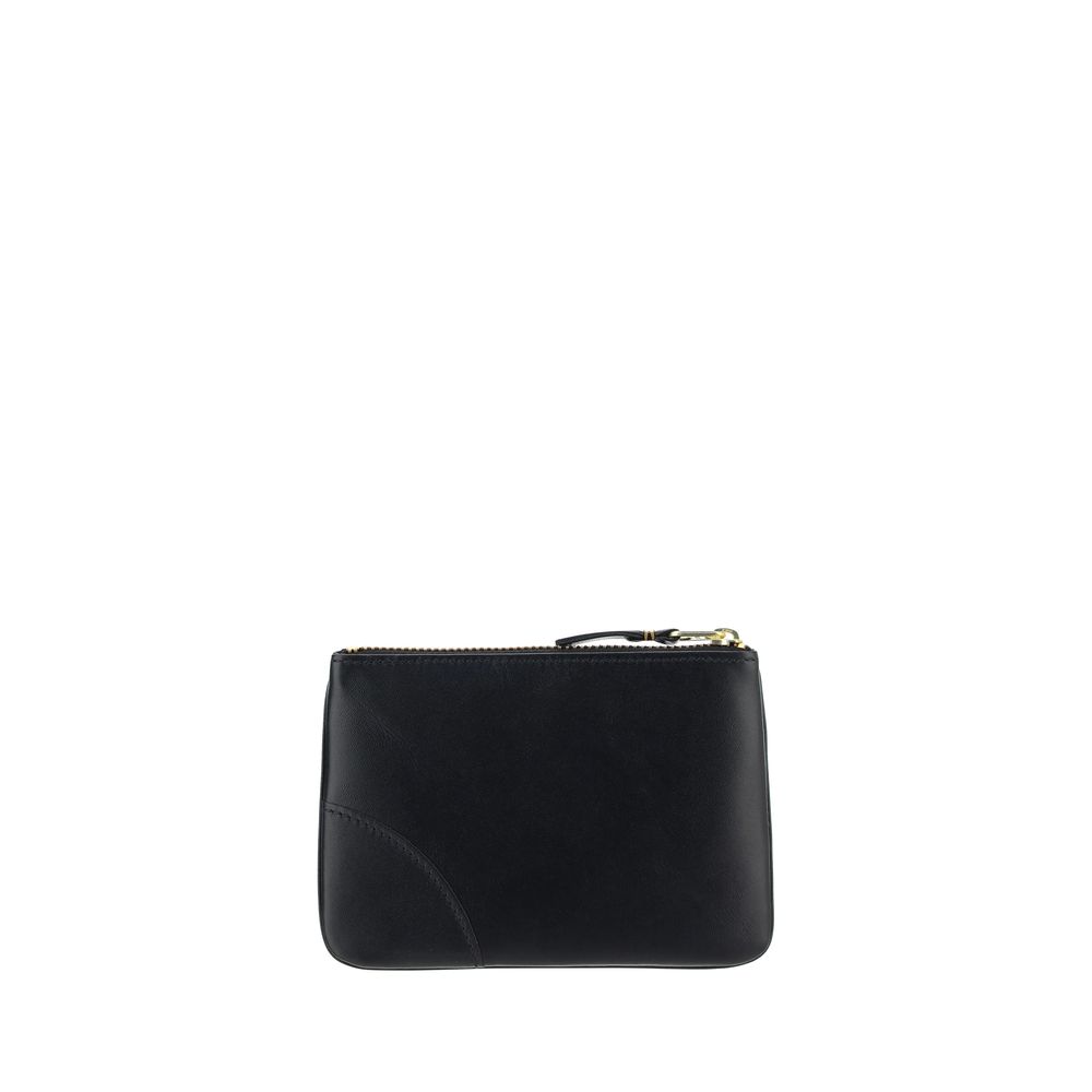 Comme Des Garçons Black Calf Leather Bos Taurus Wallet | Regal Royce