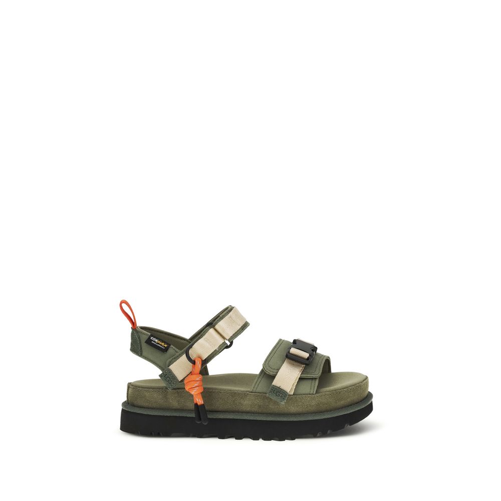 UGG Bicolor Other Fibres Flat Sandals | Regal Royce