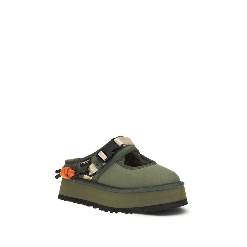 UGG Bicolor Polyester Mules | Regal Royce