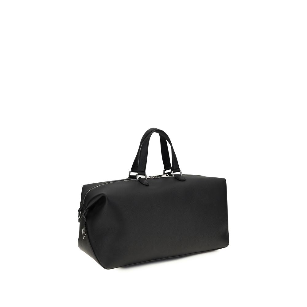 Fendi Black Calf Leather Bos Taurus Luggage And Travel | Regal Royce