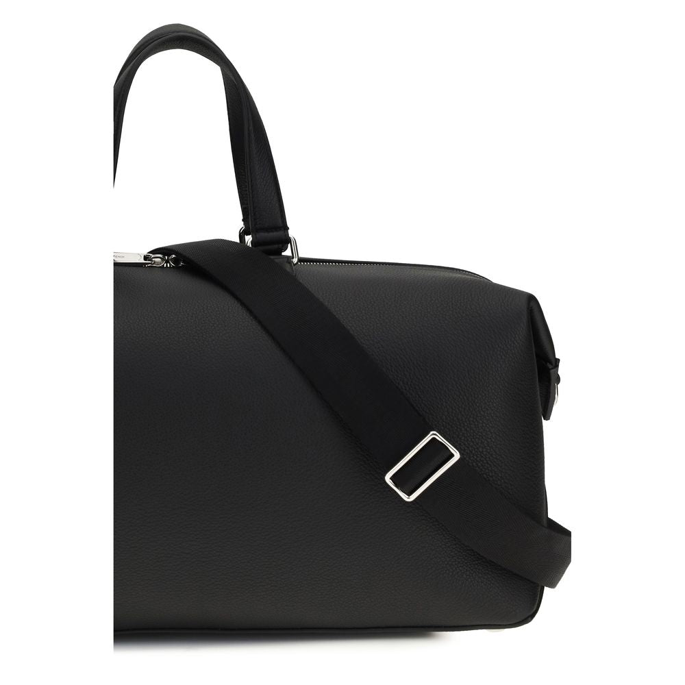Fendi Black Calf Leather Bos Taurus Luggage And Travel | Regal Royce