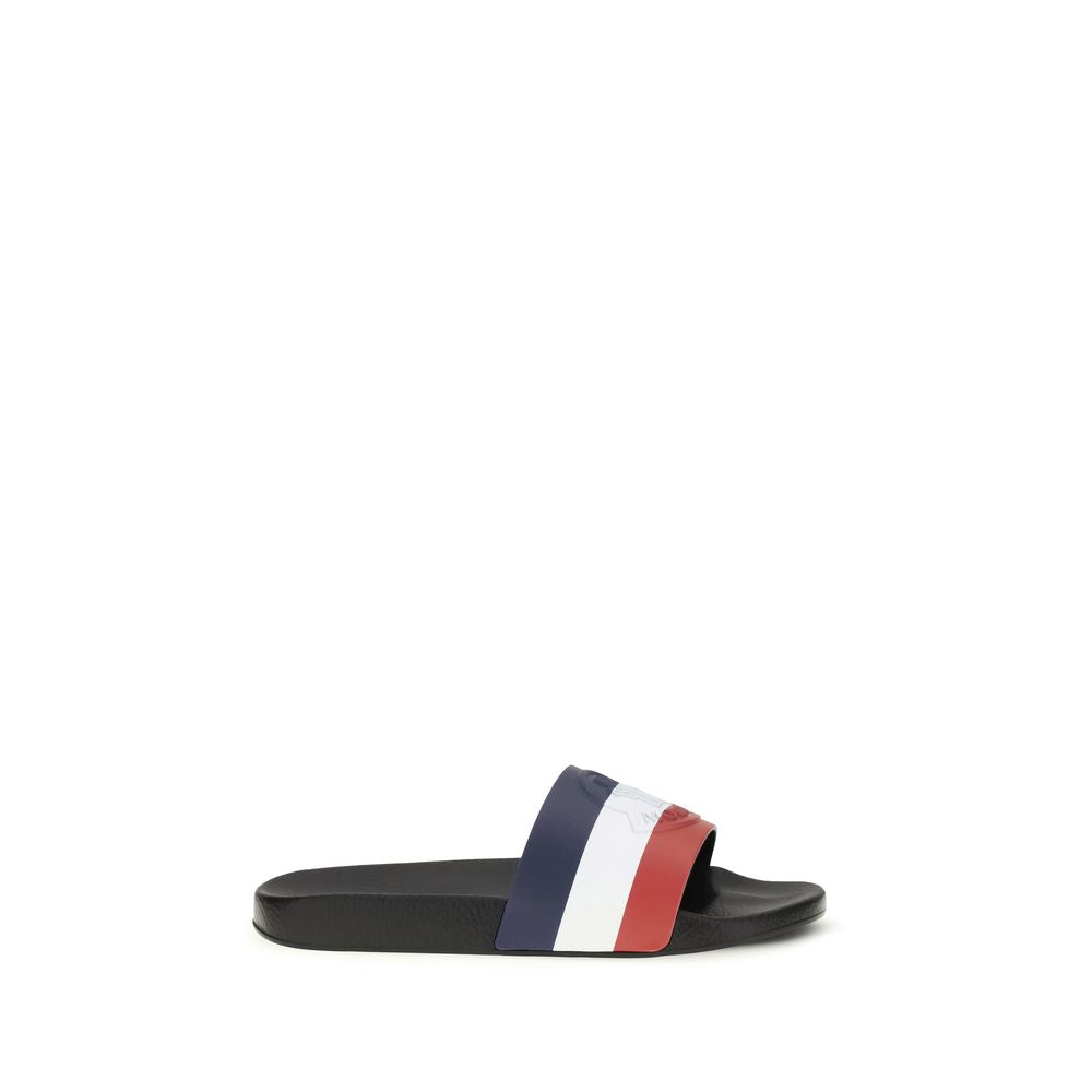Moncler Multicolor Rubber Sandals | Regal Royce