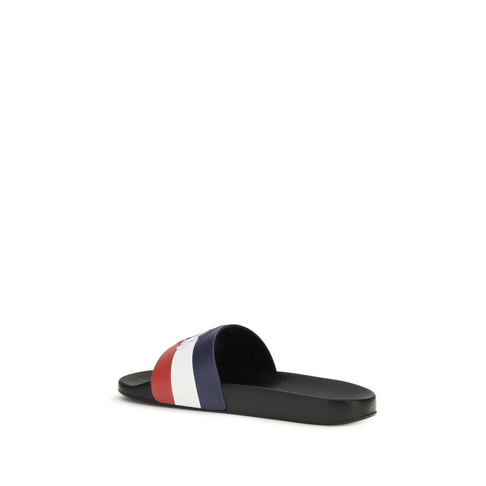 Moncler Multicolor Rubber Sandals | Regal Royce