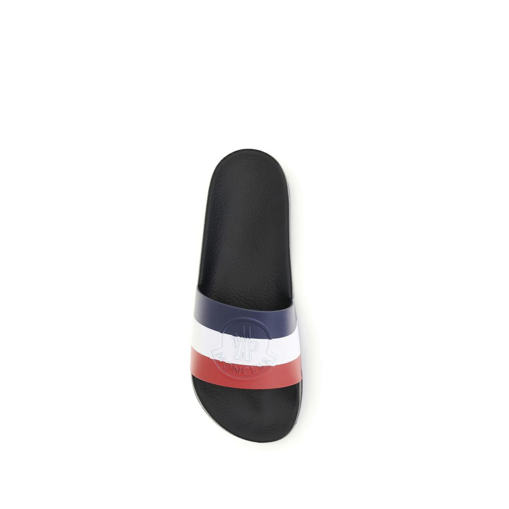 Moncler Multicolor Rubber Sandals | Regal Royce