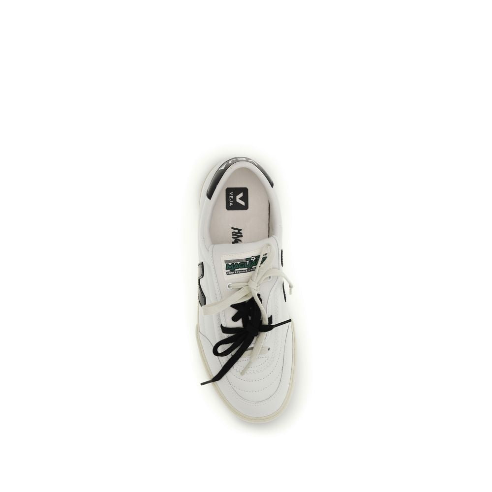 Veja White Calf Leather Bos Taurus Athletic Sneakers | Regal Royce