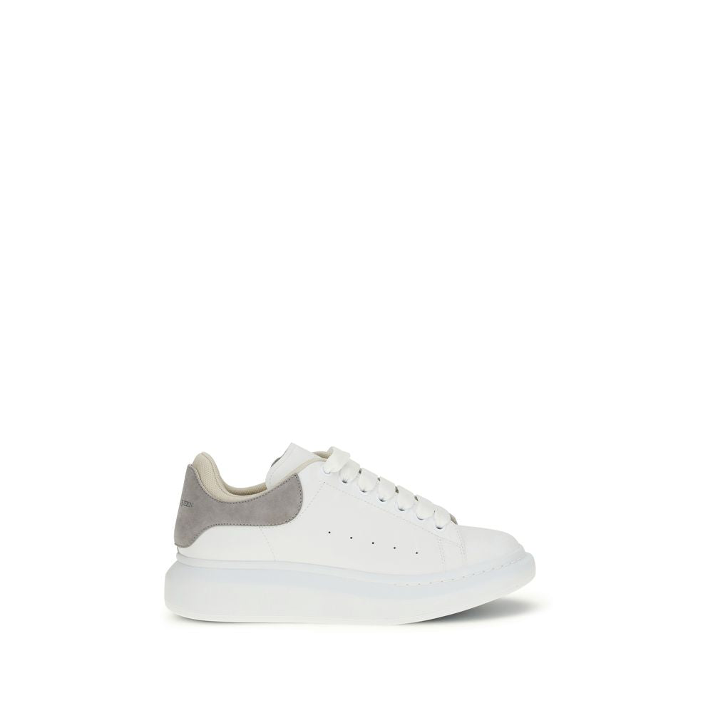 Alexander McQueen White Calf Leather Bos Taurus Chunky Sneakers | Regal Royce
