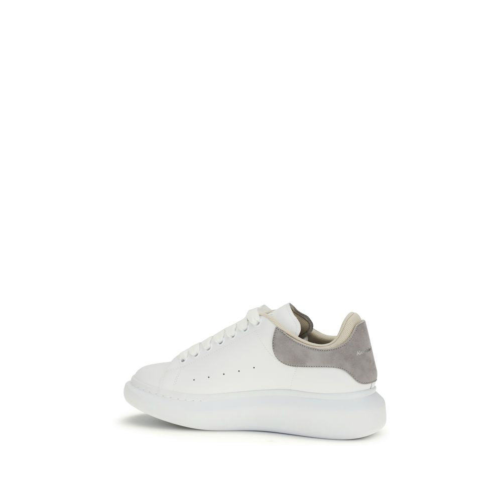 Alexander McQueen White Calf Leather Bos Taurus Chunky Sneakers | Regal Royce