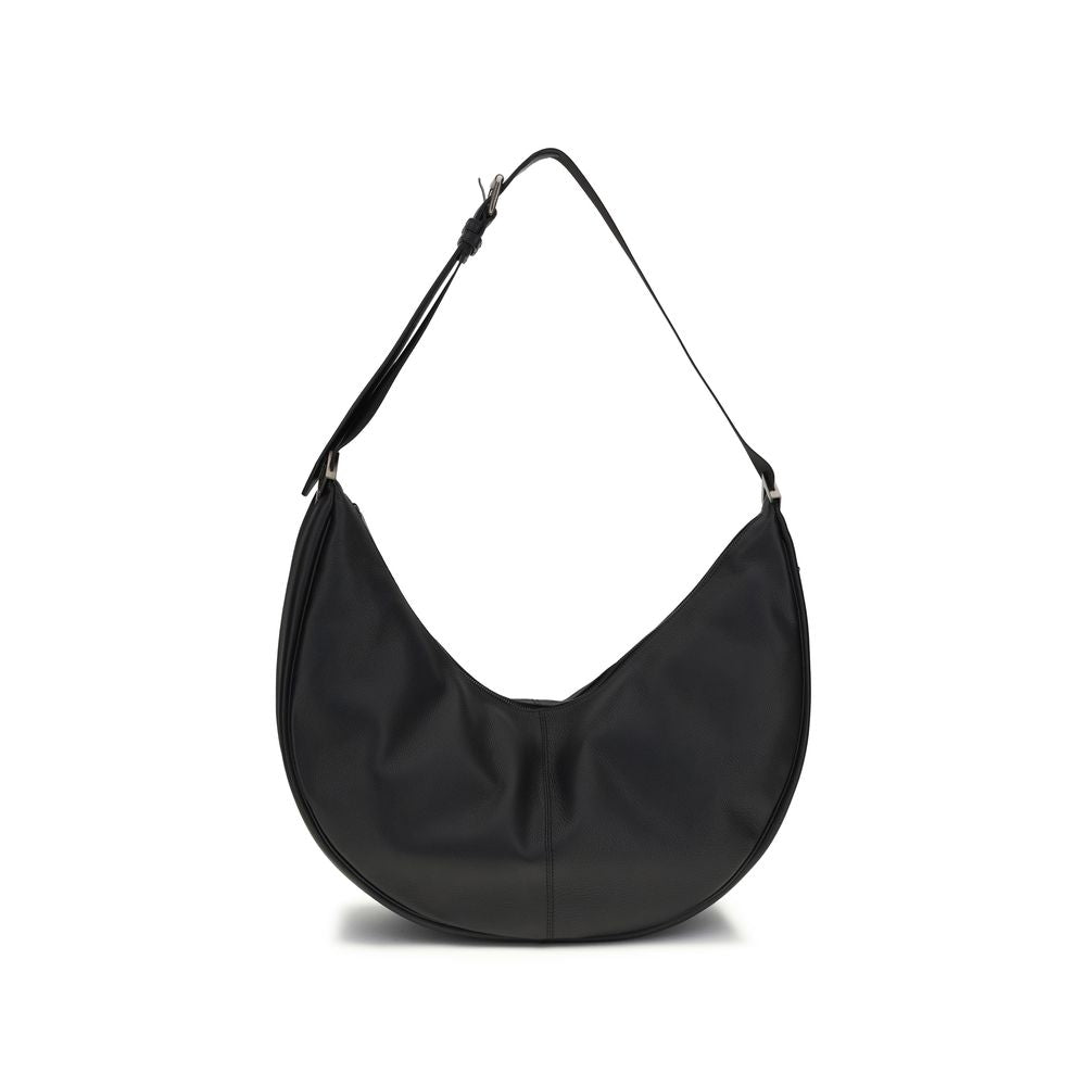 Fendi Black Calf Leather Bos Taurus Shoulder Bag | Regal Royce