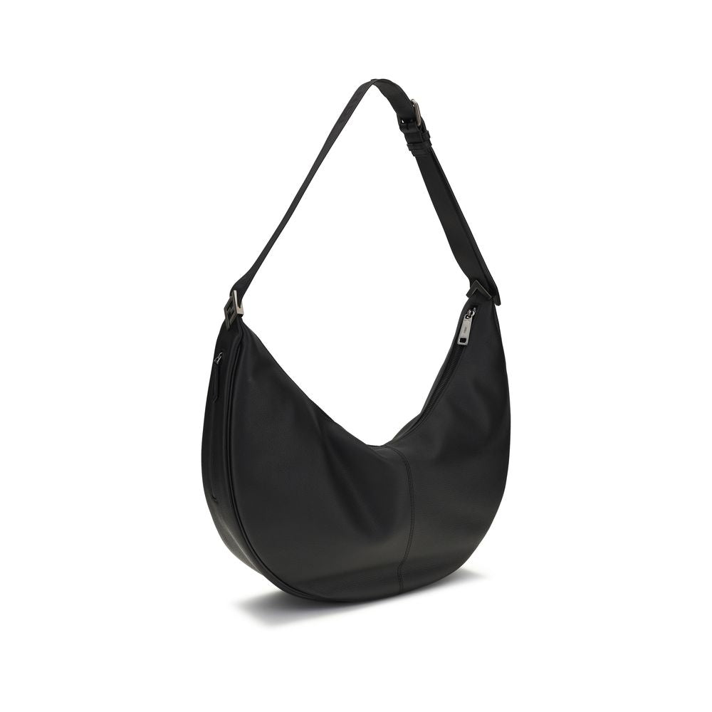 Fendi Black Calf Leather Bos Taurus Shoulder Bag | Regal Royce