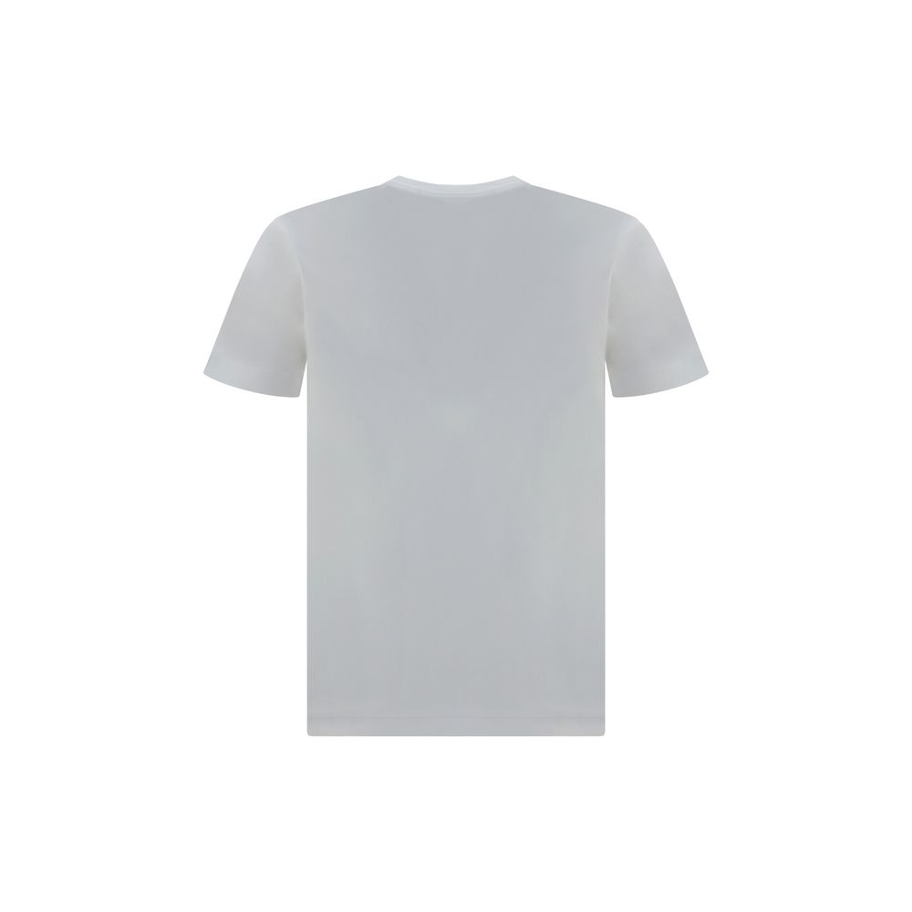 Comme Des Garçons Play White Cotton T-Shirt | Regal Royce