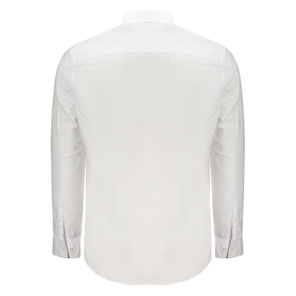 Calvin Klein Bianco Cotton Men Shirt | Regal Royce