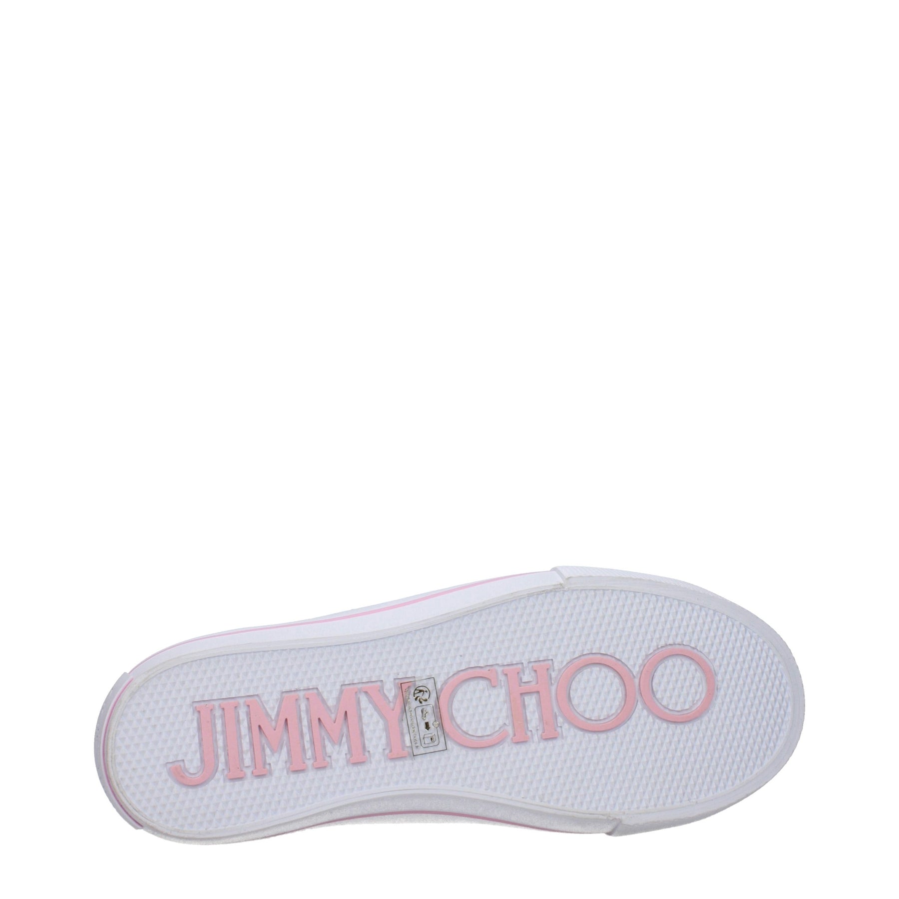 Jimmy Choo Pink Fabric Low Top Sneakers | Regal Royce