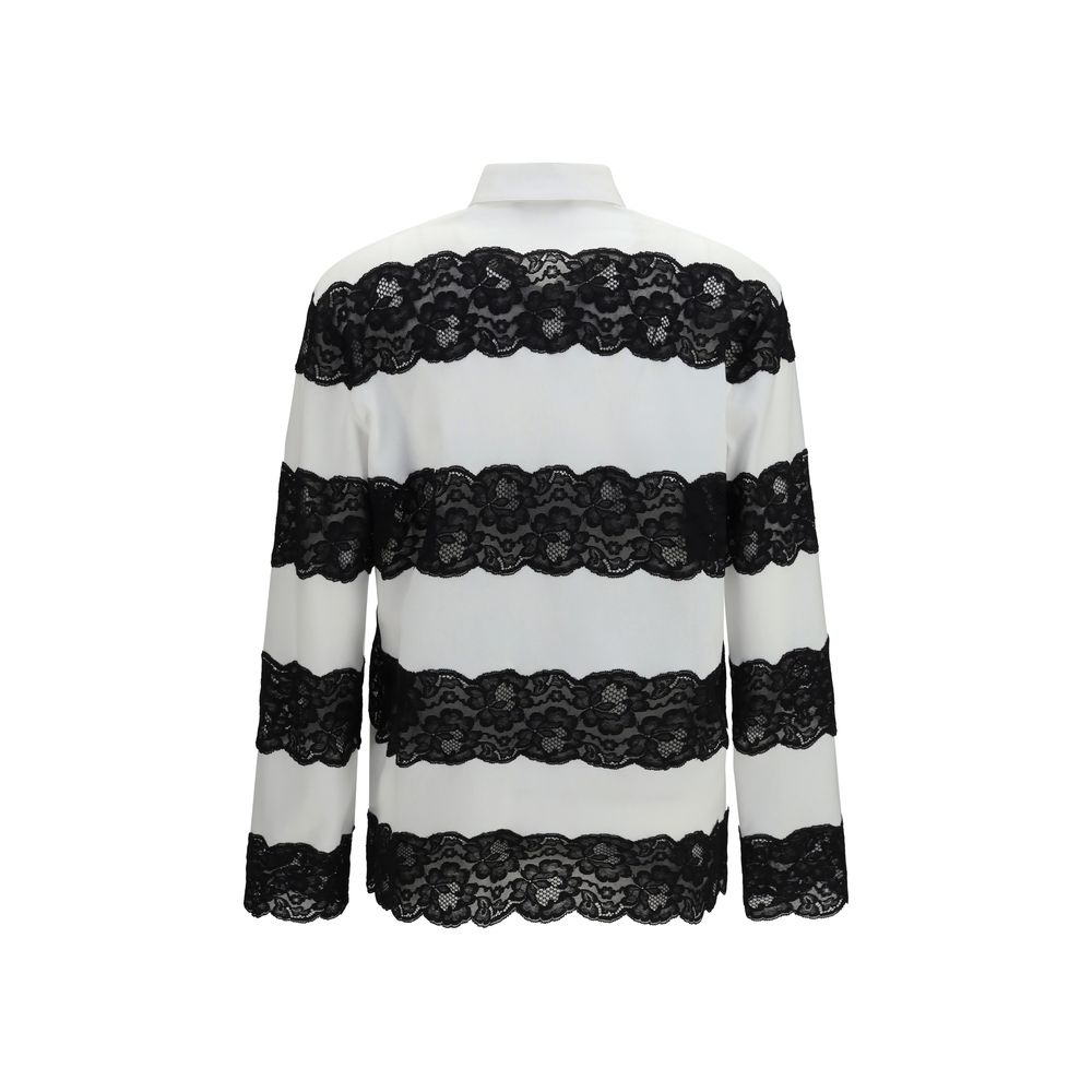 Dolce & Gabbana White Cotton Polo Shirt | Regal Royce