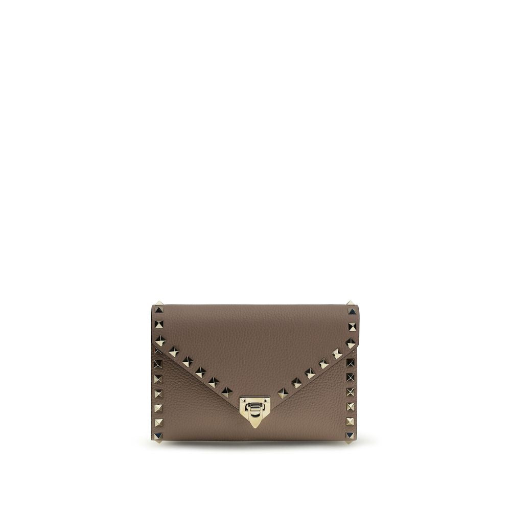 Valentino Garavani Brown Calf Leather Bos Taurus Wallet | Regal Royce