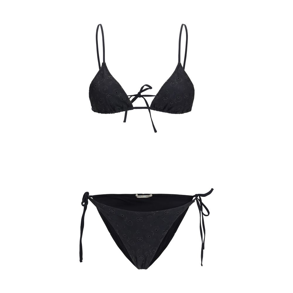 Kristina Ti Black Polyester Bikini | Regal Royce