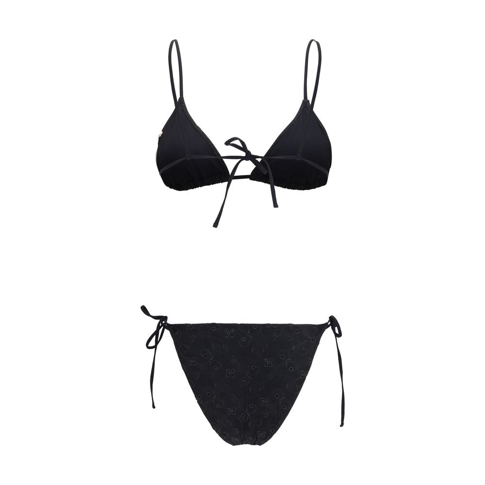Kristina Ti Black Polyester Bikini | Regal Royce