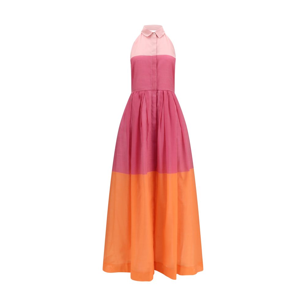 Sara Roka Multicolor Cotton Casual Dress | Regal Royce