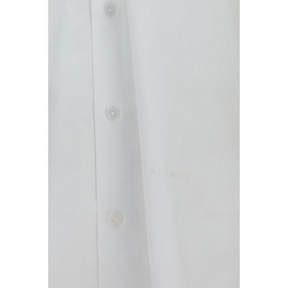 ALAINPAUL White Cotton Shirt | Regal Royce