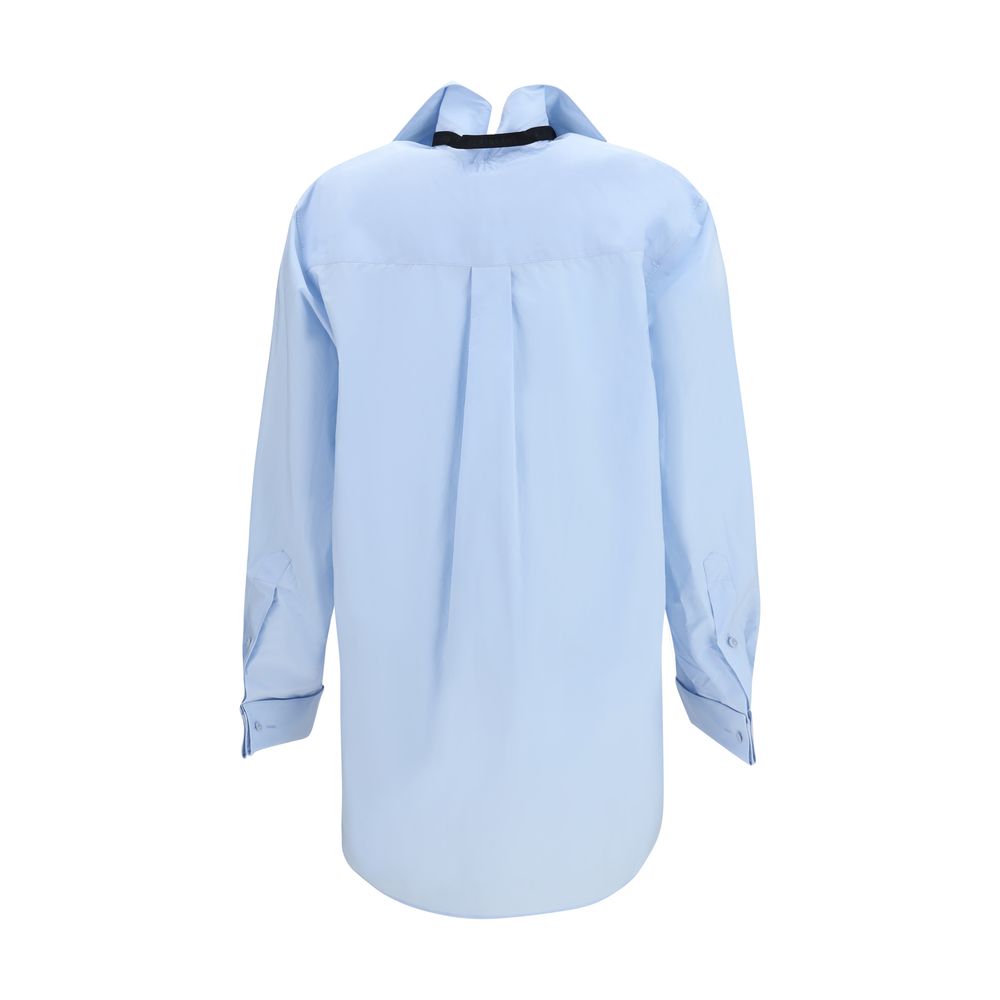 ALAINPAUL Blue Cotton Shirt | Regal Royce