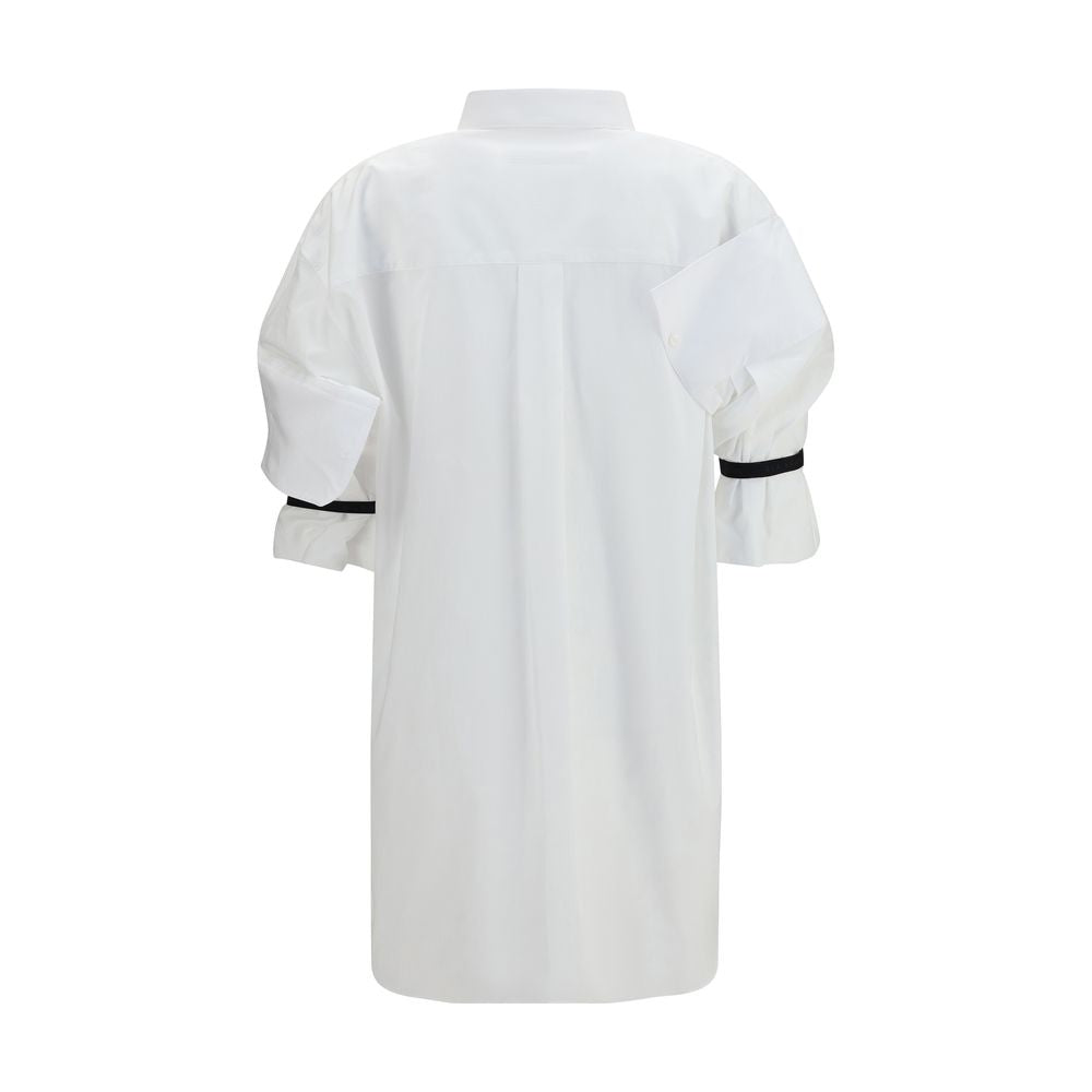 ALAINPAUL White Cotton Shortsleeve Shirt | Regal Royce