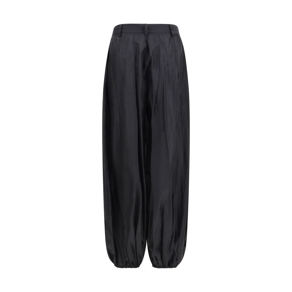 The Latest Black Polyester Casual Pants | Regal Royce