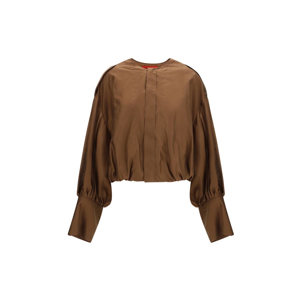 The Latest Brown Lycra Shirt | Regal Royce