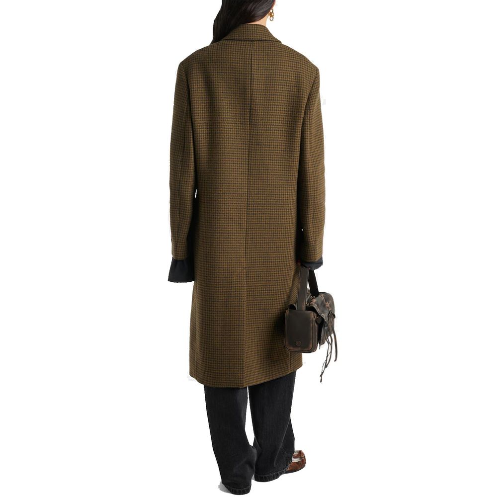 Acne Studios Brown Fibers Coat | Regal Royce