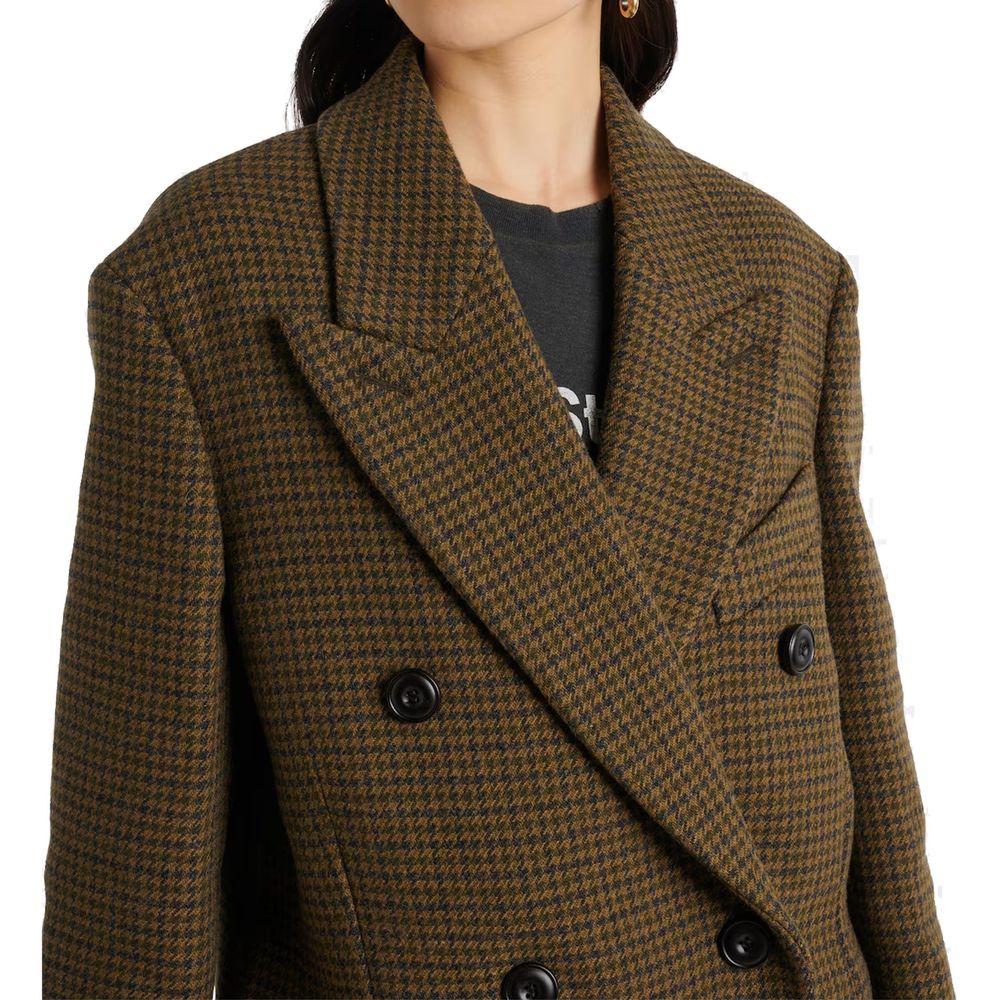 Acne Studios Brown Fibers Coat | Regal Royce