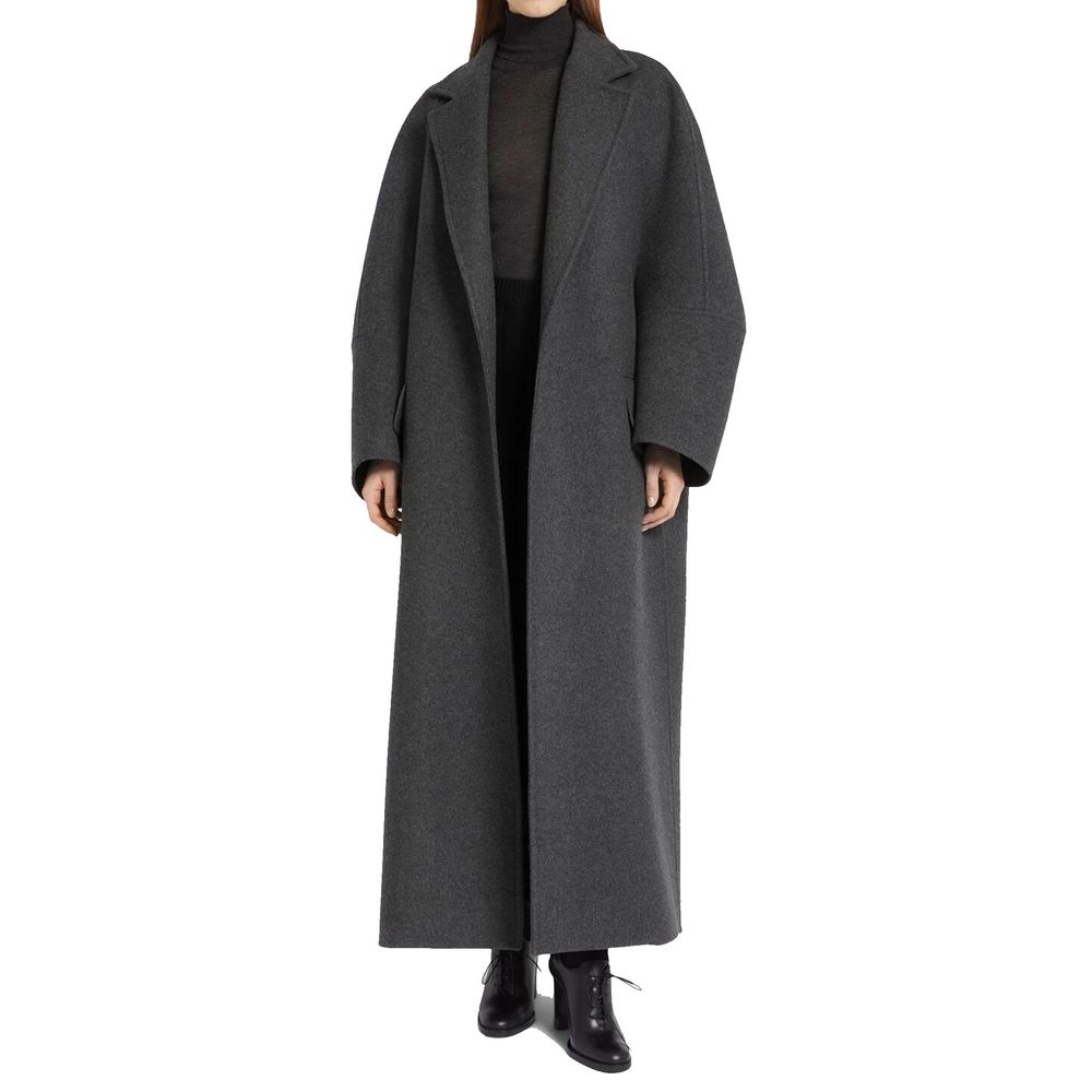 Max Mara Gray Cashmere Coat | Regal Royce