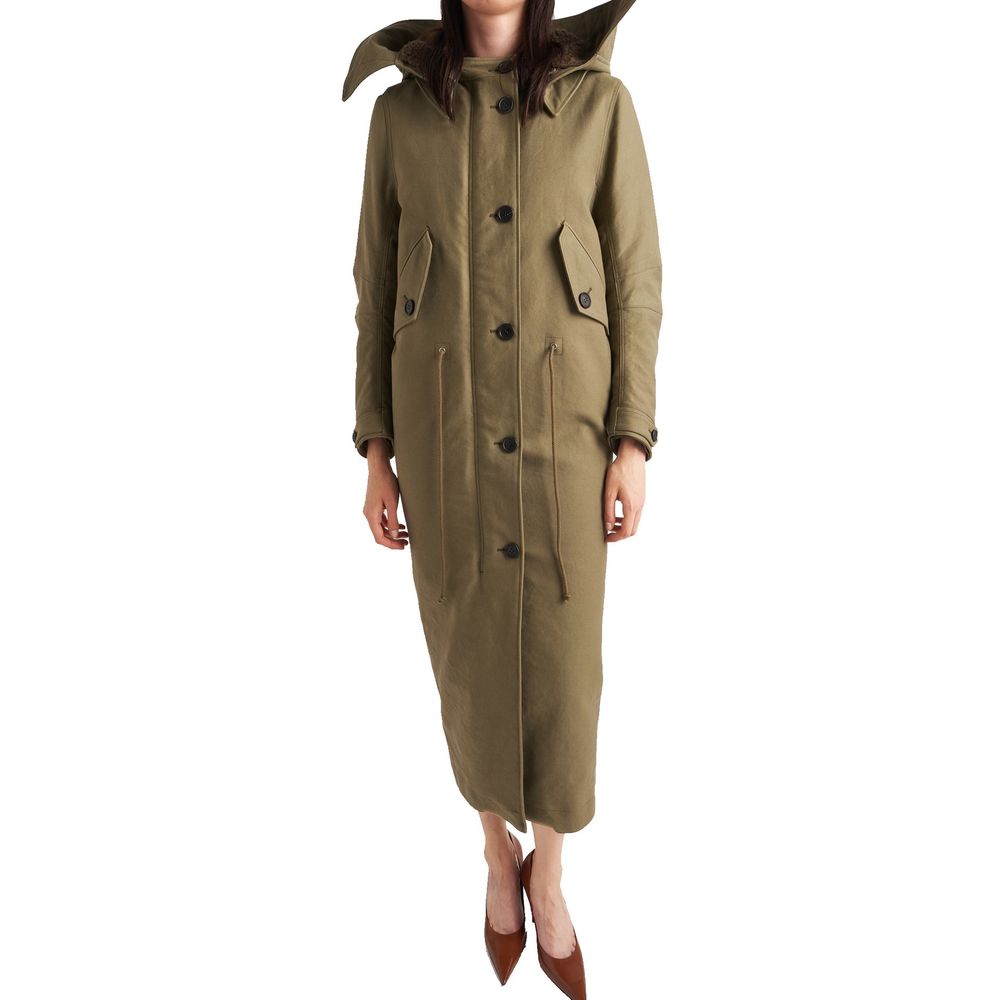 Prada Bicolor Polyamide Coat | Regal Royce