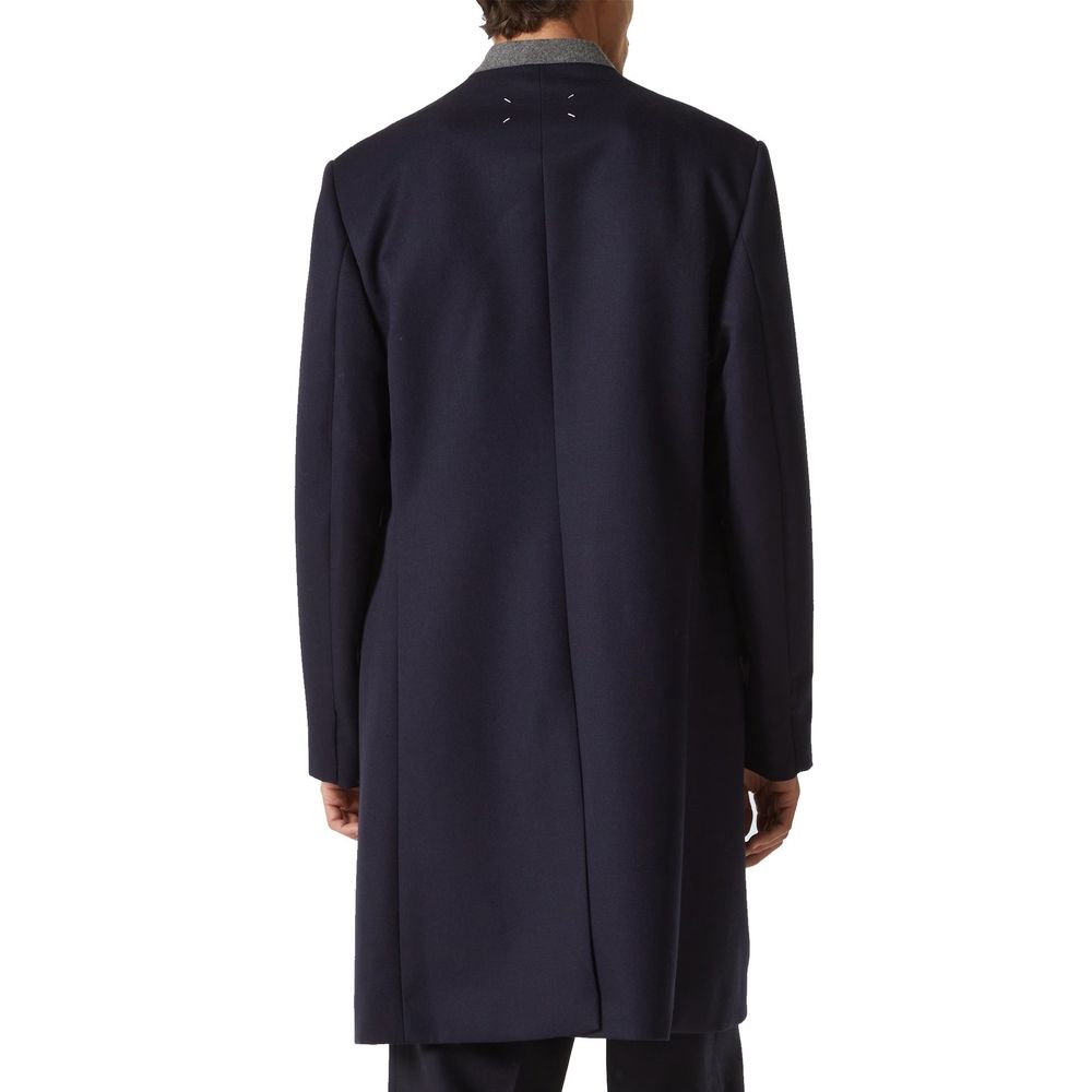 Maison Margiela Blue Wool Coat | Regal Royce