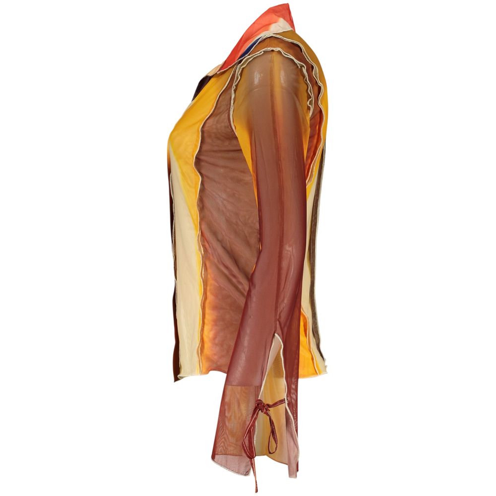Desigual Beige Polyester Women Shirt | Regal Royce