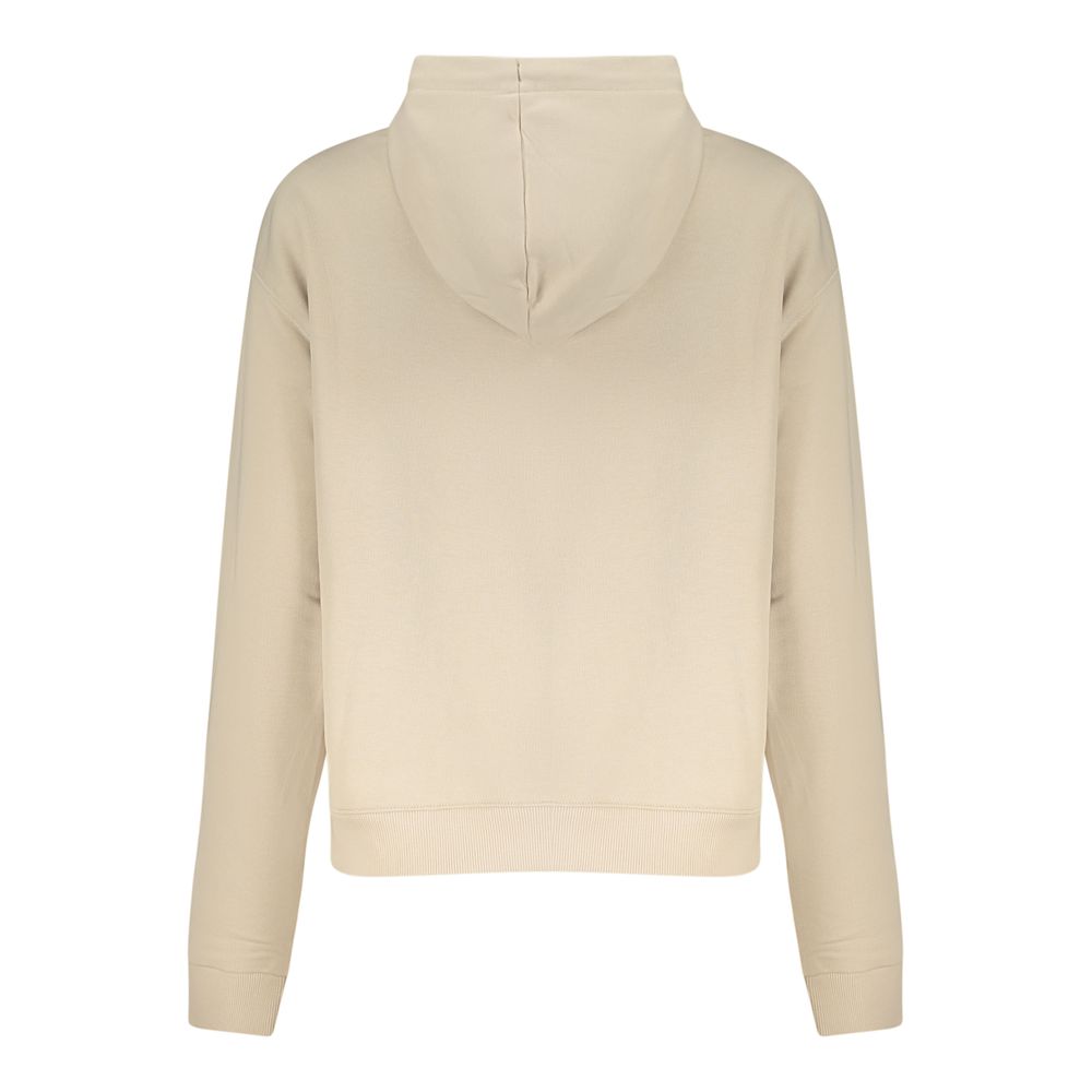 Converse Beige Cotton Women's Hoodie | Regal Royce