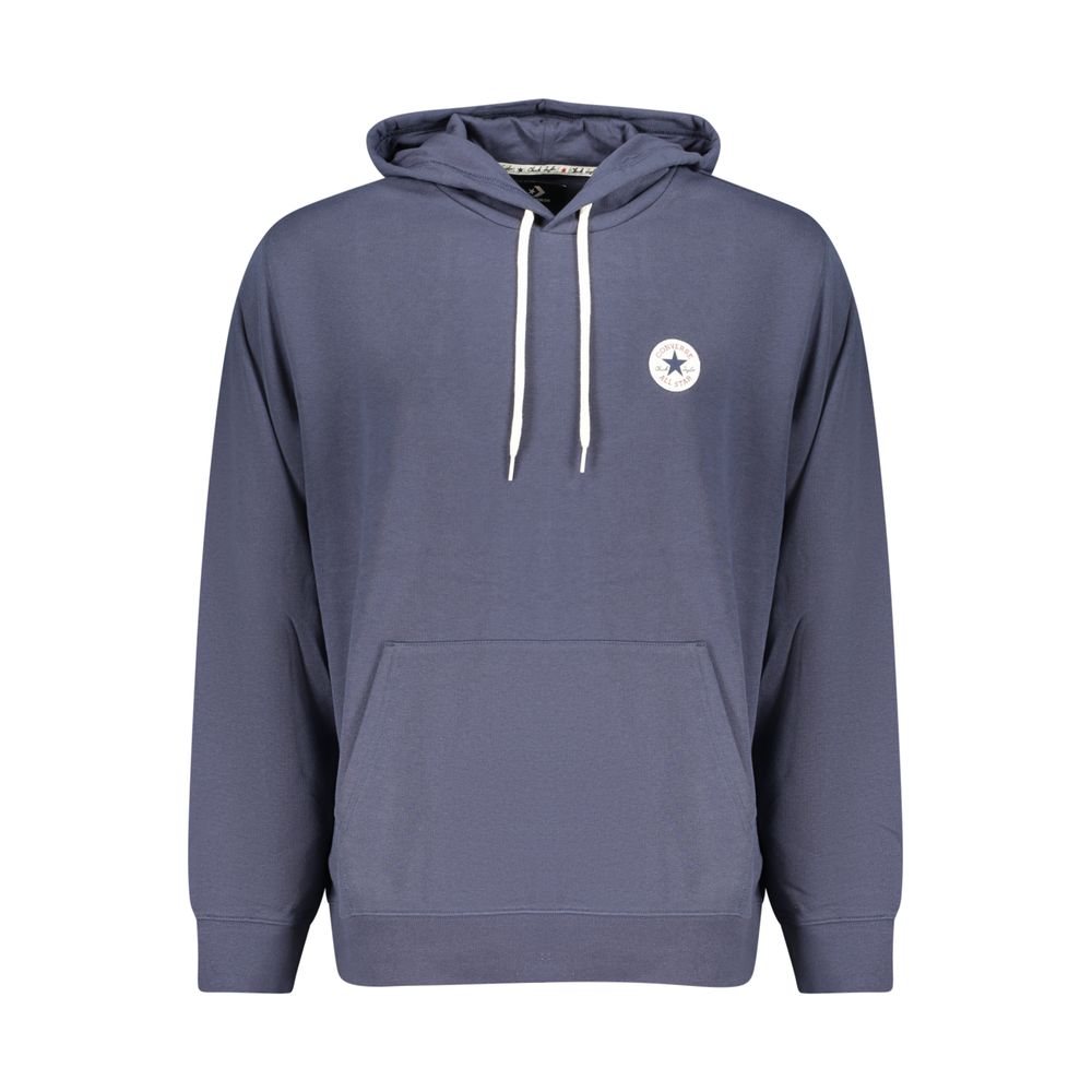 Converse Blue Cotton Men's Hoodie | Regal Royce
