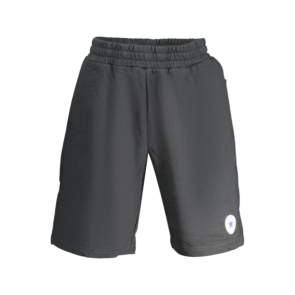 Converse Black Cotton Men's Sweatpants | Regal Royce