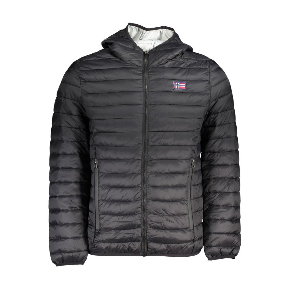 Norway 1963 Black Polyamide Men's Jacket | Regal Royce