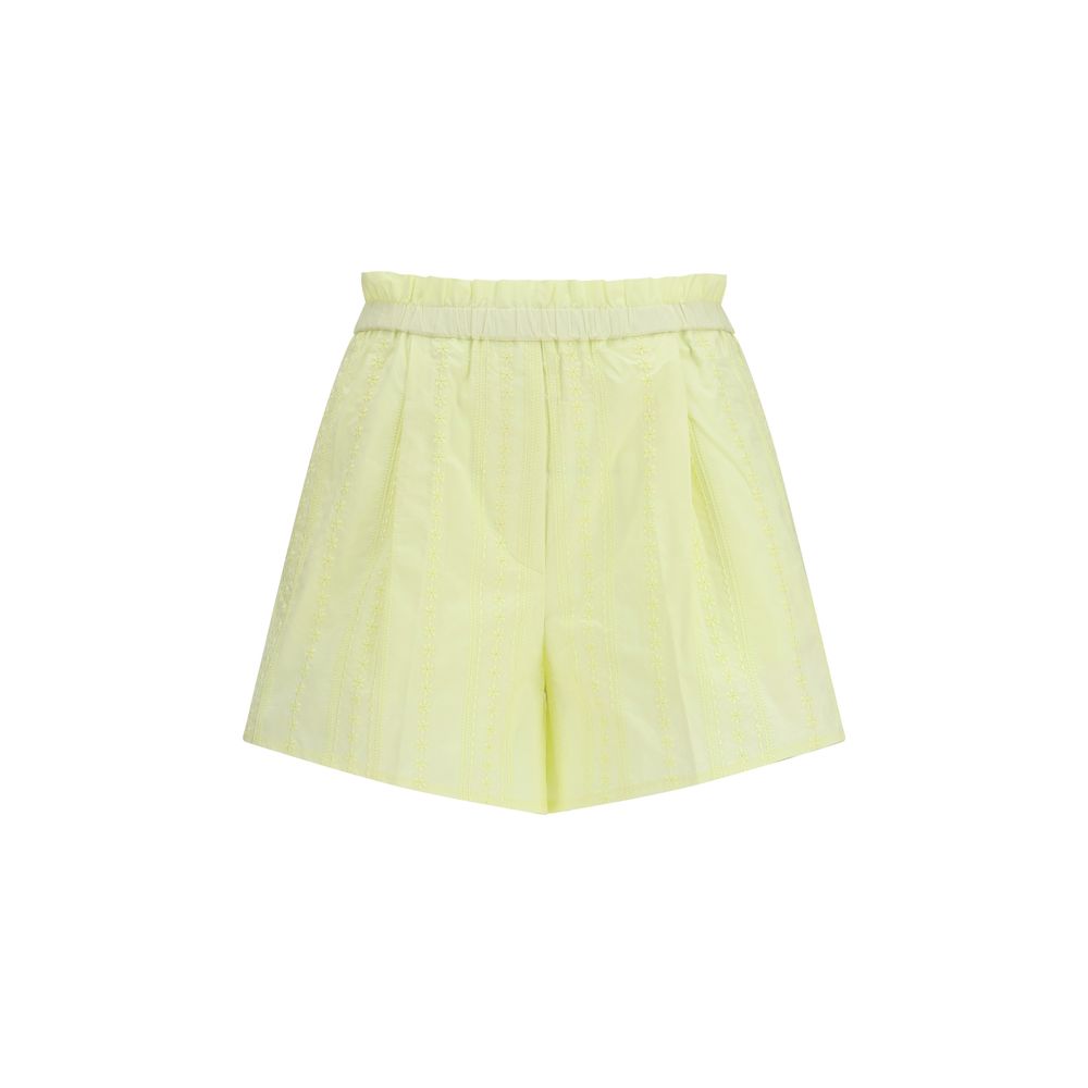 Forte_Forte Bicolor Cotton Bermuda Shorts | Regal Royce