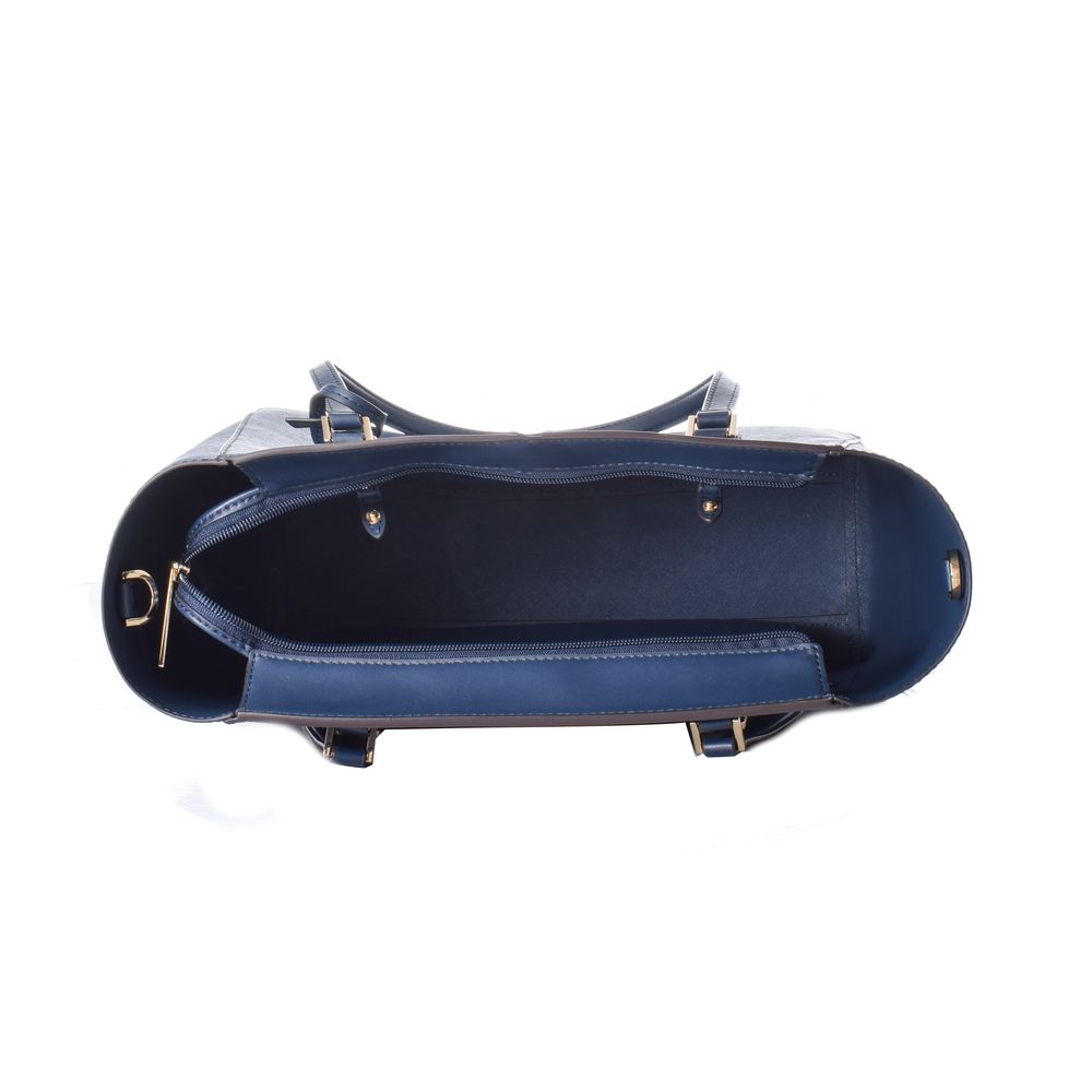 Michael Kors Blue Leather Tote Bag | Regal Royce