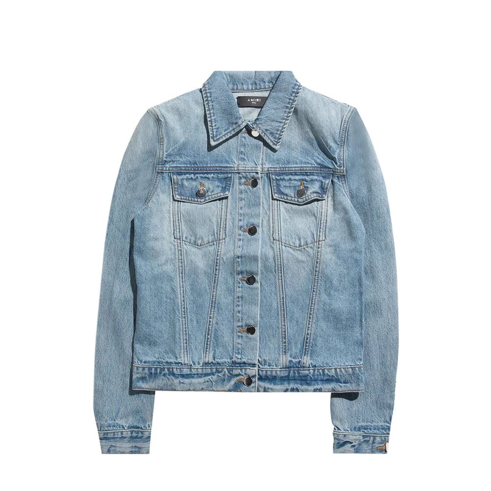 Amiri Blue Cotton Denim Jacket | Regal Royce