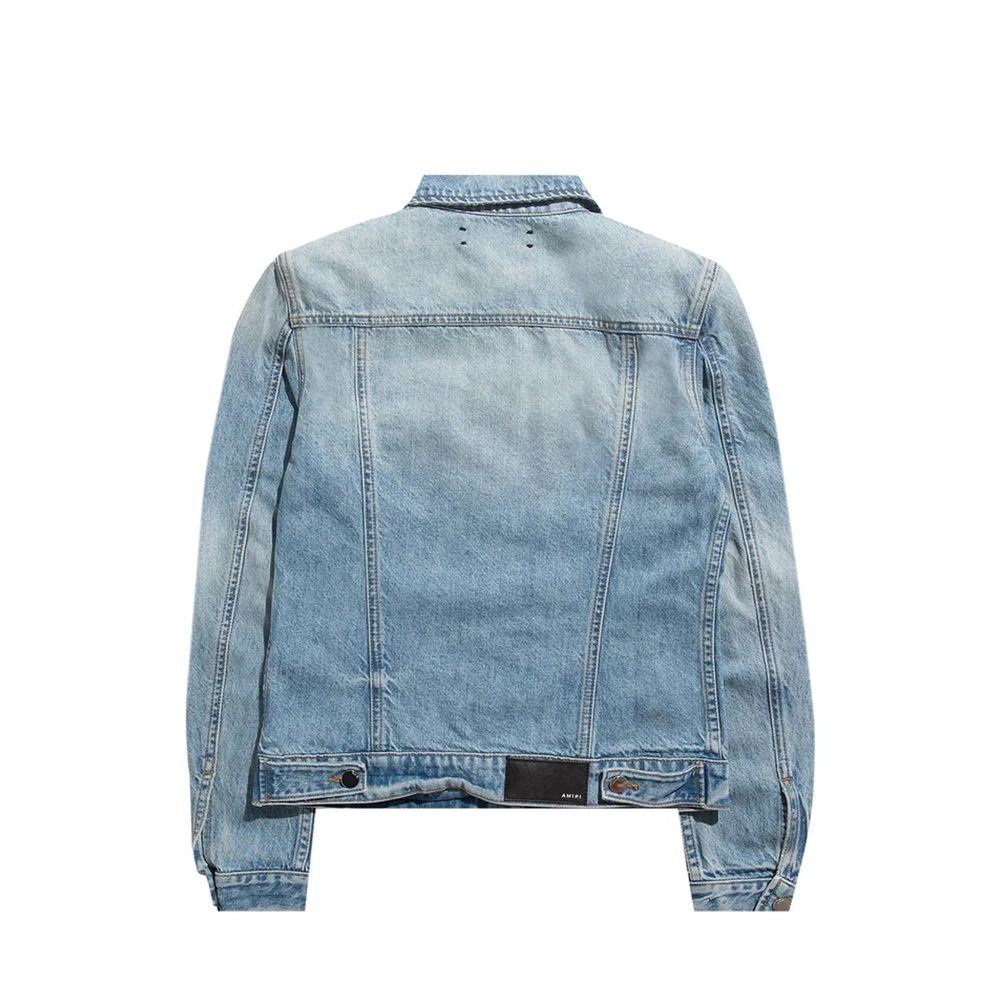 Amiri Blue Cotton Denim Jacket | Regal Royce