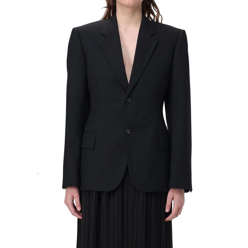 Balenciaga Black Wool Jackets And Coat | Regal Royce