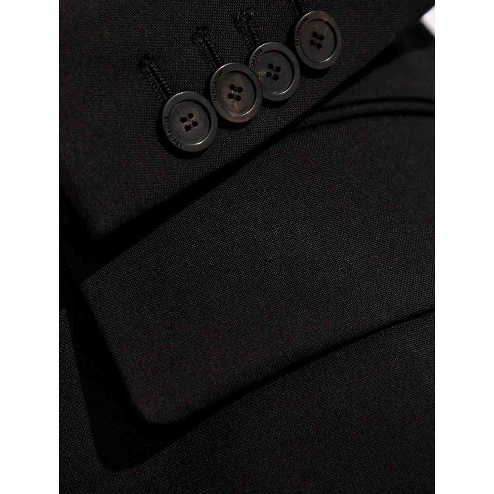 Balenciaga Black Wool Jackets And Coat | Regal Royce