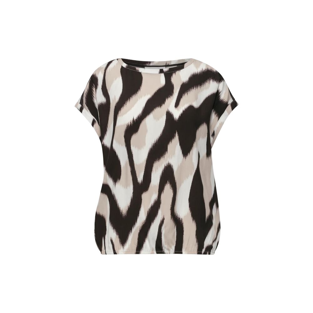 Street One Brown Viscose Blouse | Regal Royce