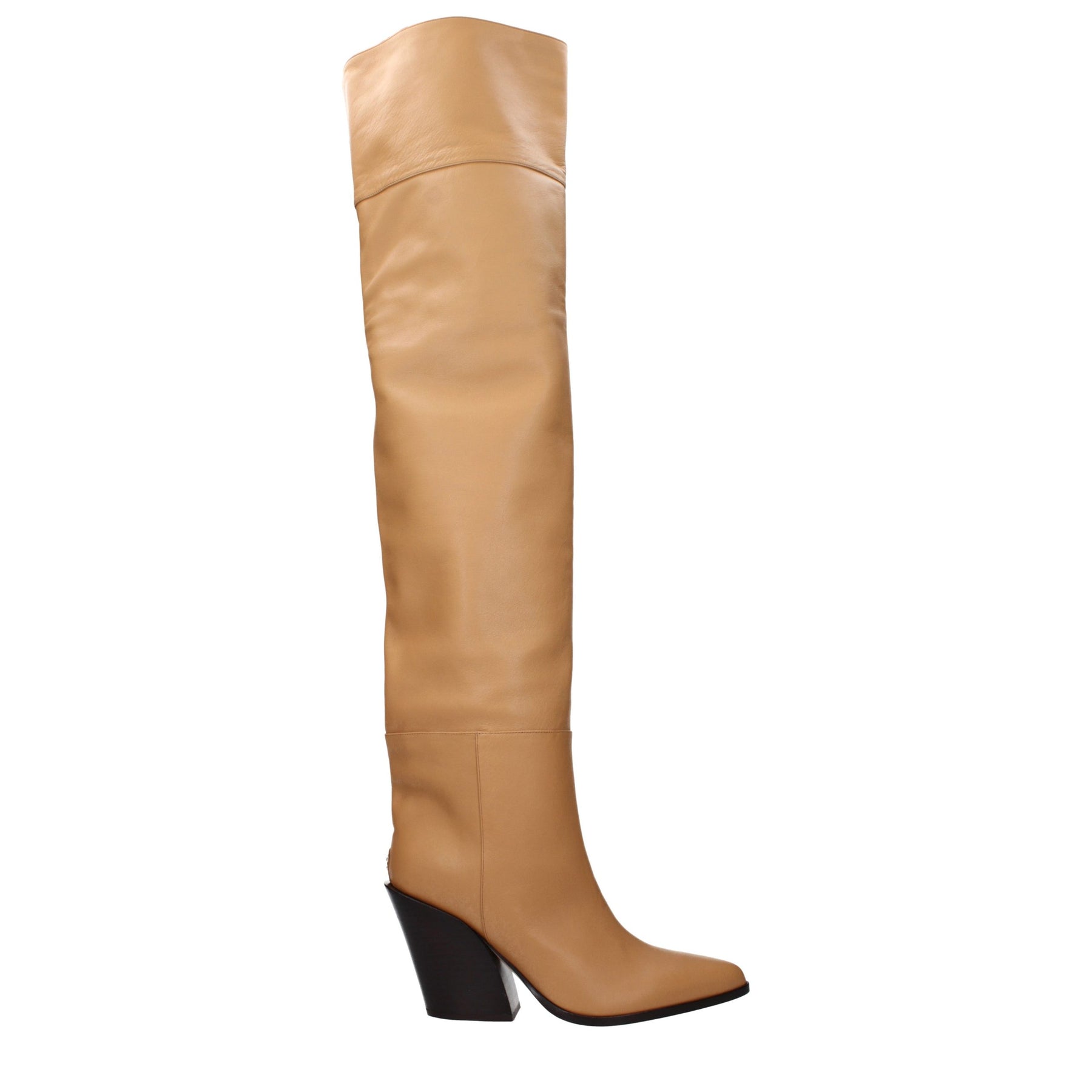Jimmy Choo Beige Leather Ankle Boots | Regal Royce