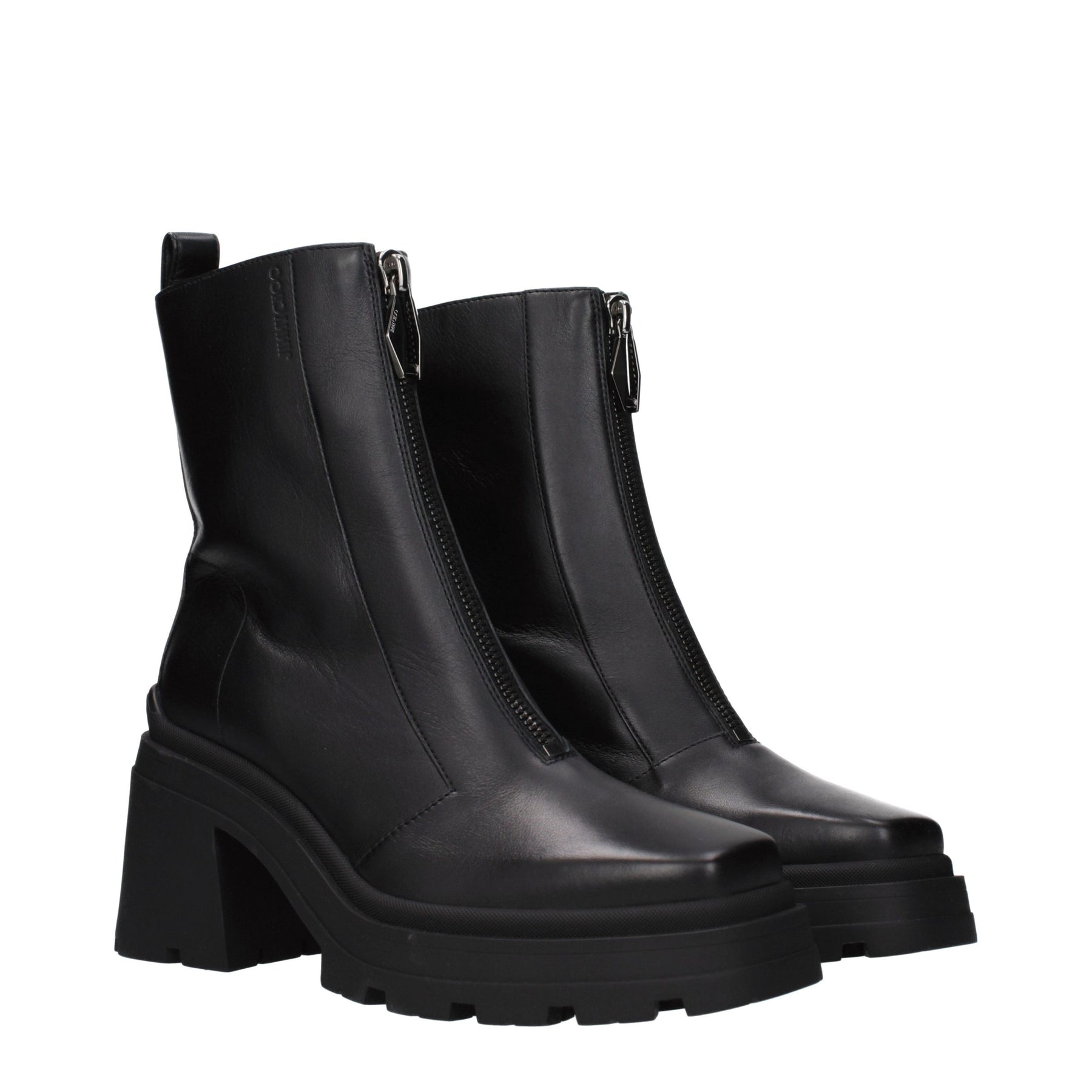 Jimmy Choo Black Leather Ankle Boots | Regal Royce