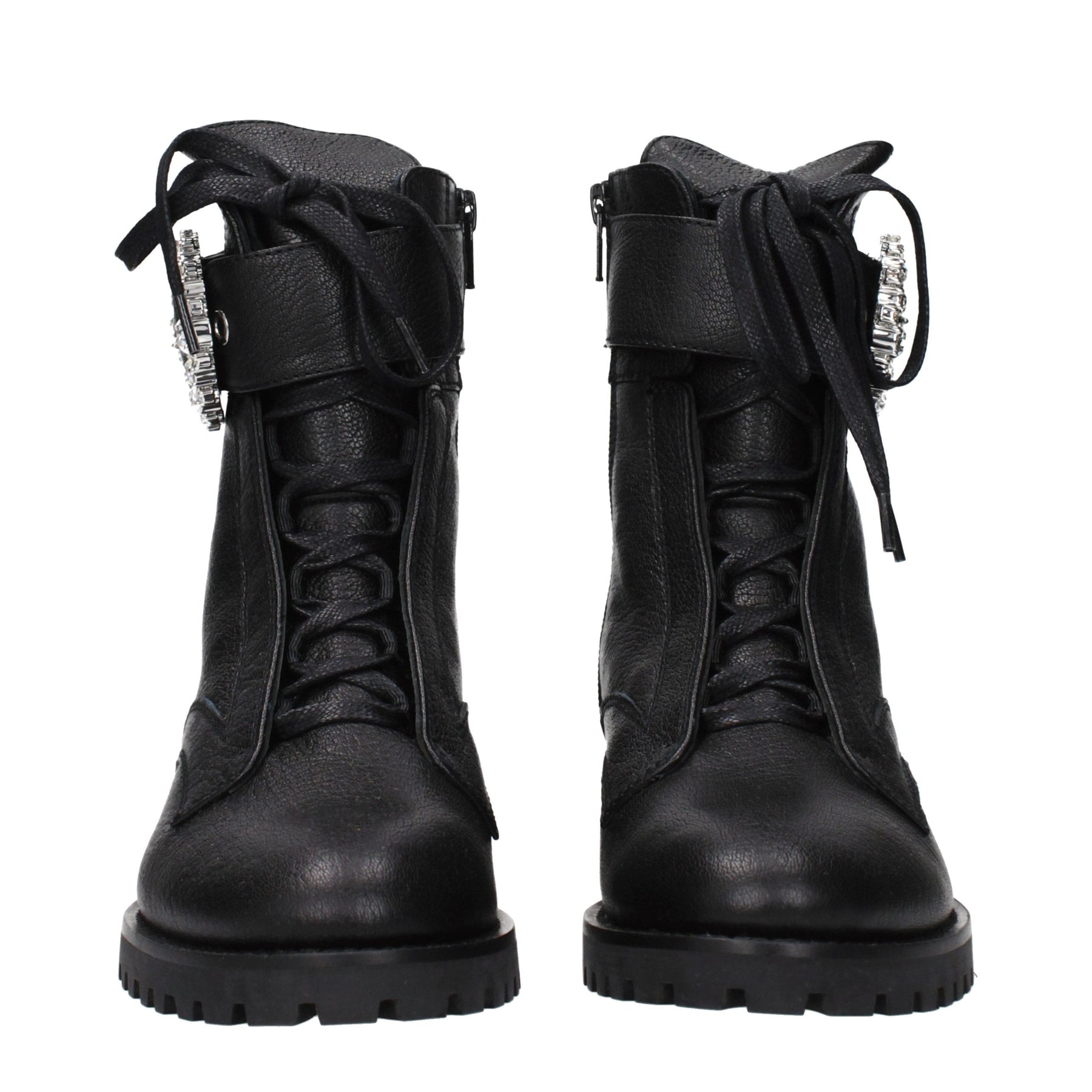 Jimmy Choo Black Leather Ankle Boots | Regal Royce
