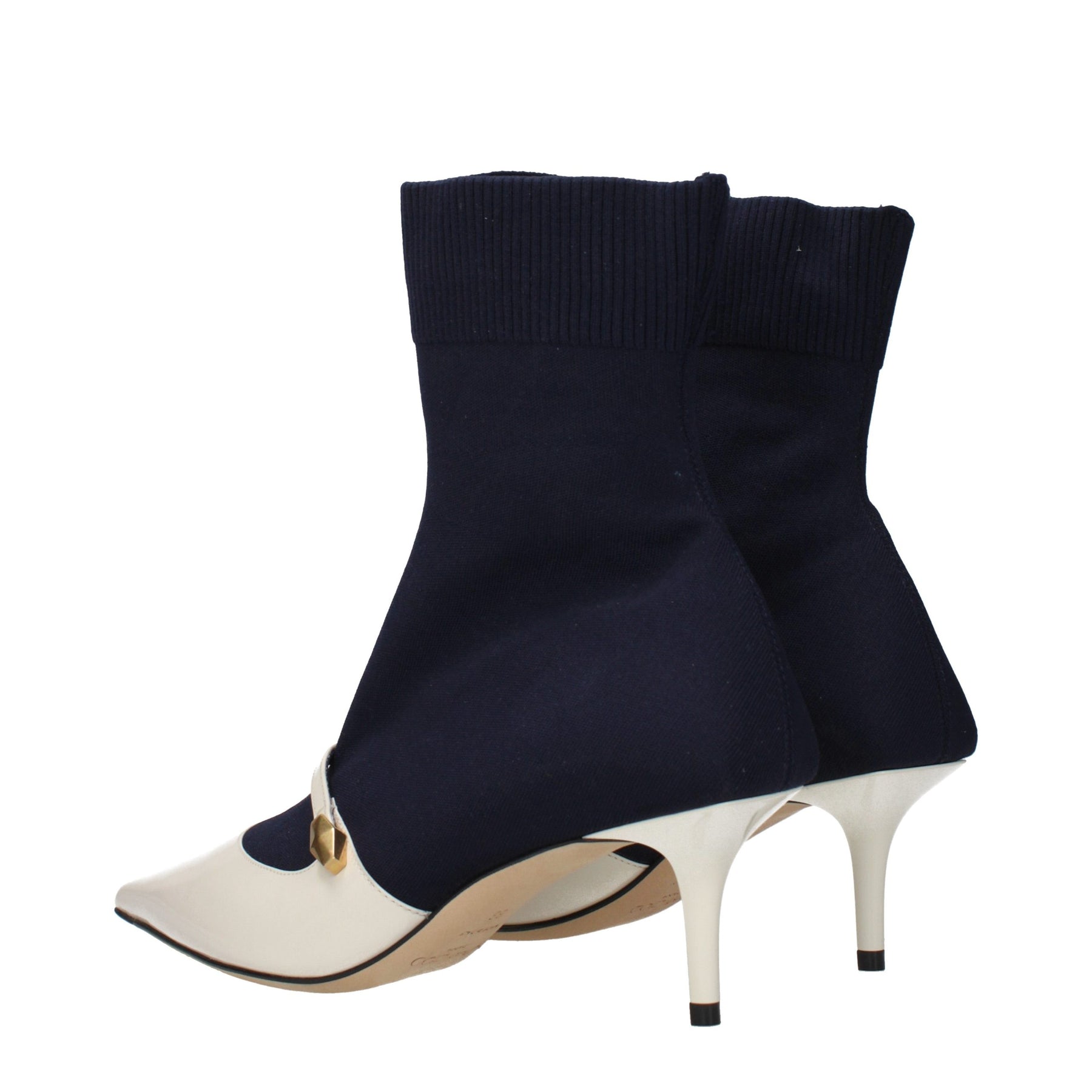 Jimmy Choo Blue Fabric Ankle Boots | Regal Royce